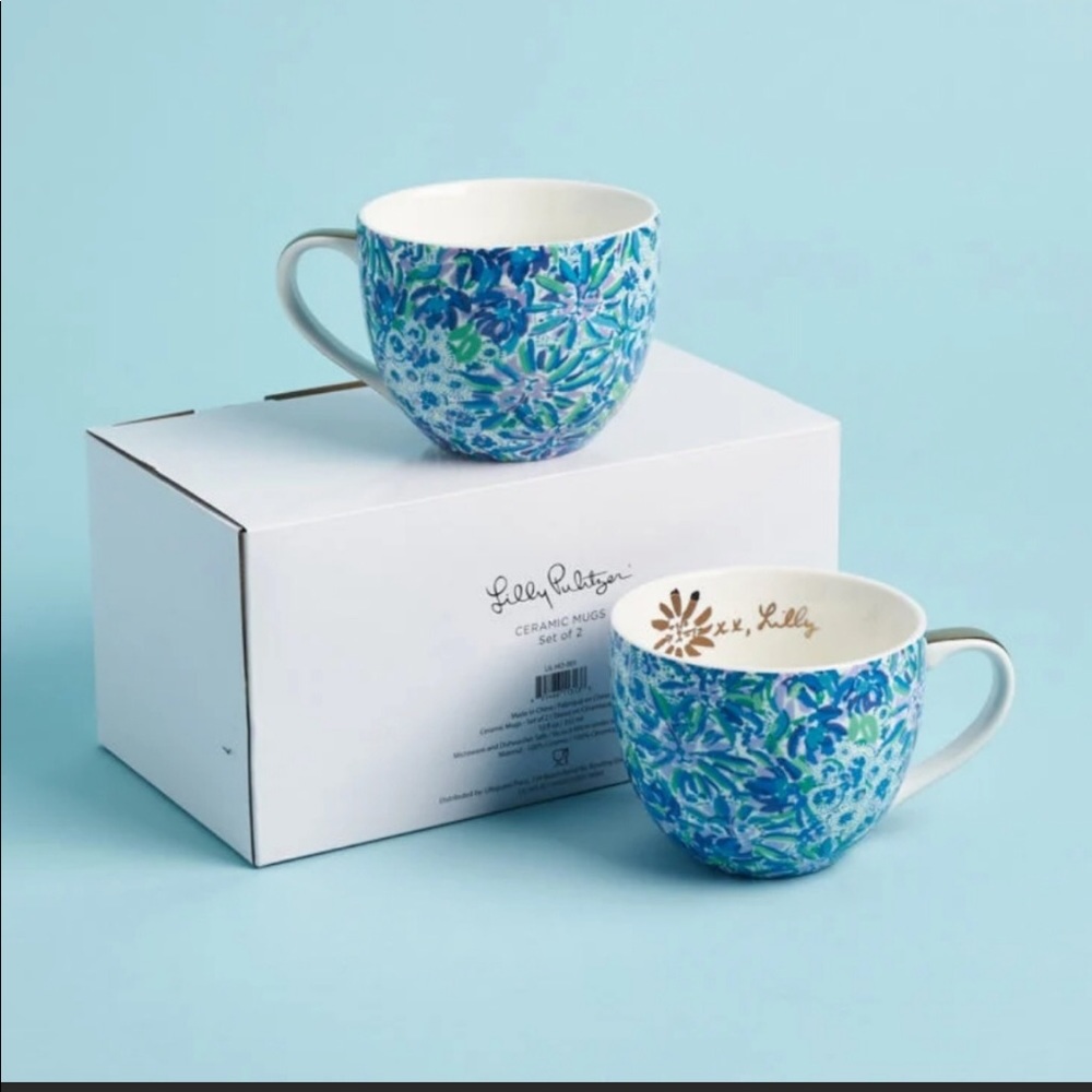 Lilly Pulitzer Mug Set